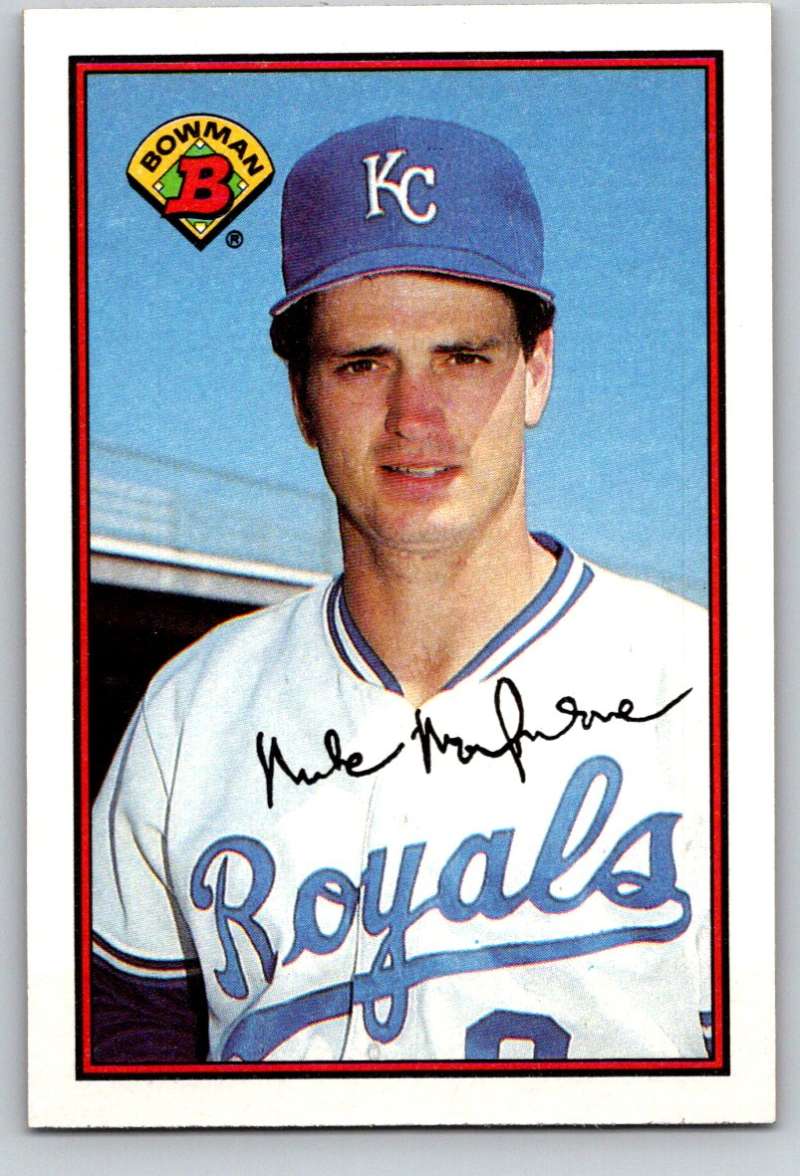 1989 Bowman #118 Mike Macfarlane RC Rookie Royals MLB Baseball Image 1