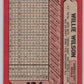 1989 Bowman #124 Willie Wilson Royals MLB Baseball
