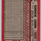 1989 Bowman #136 Chuck Crim Brewers MLB Baseball Image 2