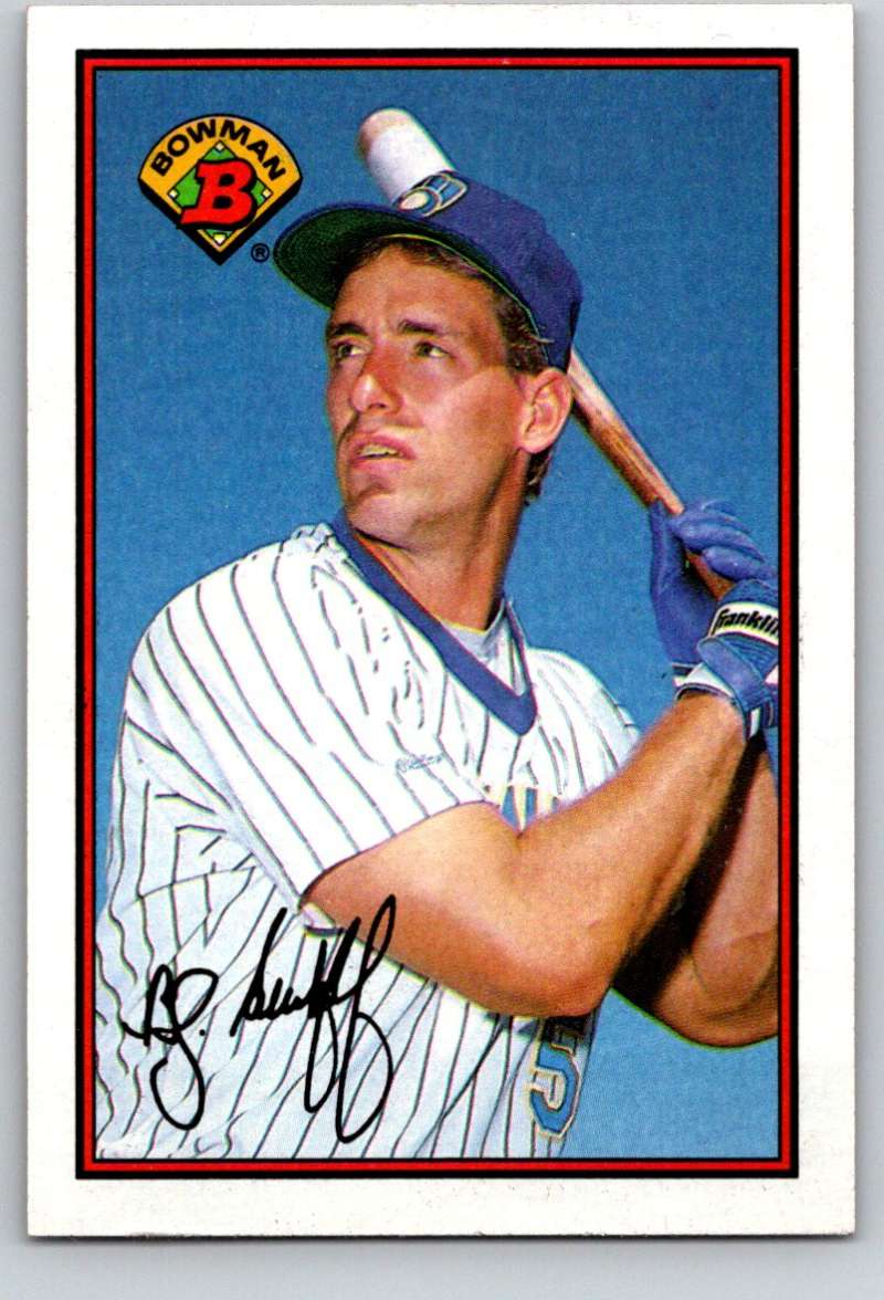 1989 Bowman #137 B.J. Surhoff Brewers MLB Baseball Image 1
