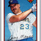 1989 Bowman #138 Joey Meyer Brewers MLB Baseball Image 1
