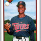 1989 Bowman #147 Fred Toliver Twins MLB Baseball Image 1