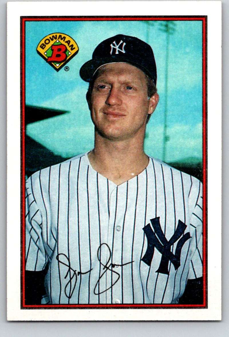 1989 Bowman #169 Jimmy Jones Yankees MLB Baseball Image 1