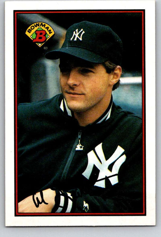 1989 Bowman #170 Al Leiter Yankees MLB Baseball Image 1