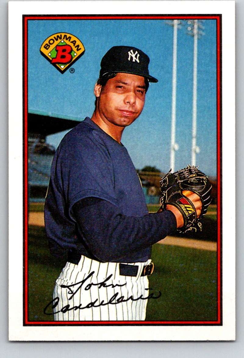 1989 Bowman #171 John Candelaria Yankees MLB Baseball