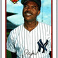 1989 Bowman #174 Rafael Santana Yankees MLB Baseball Image 1