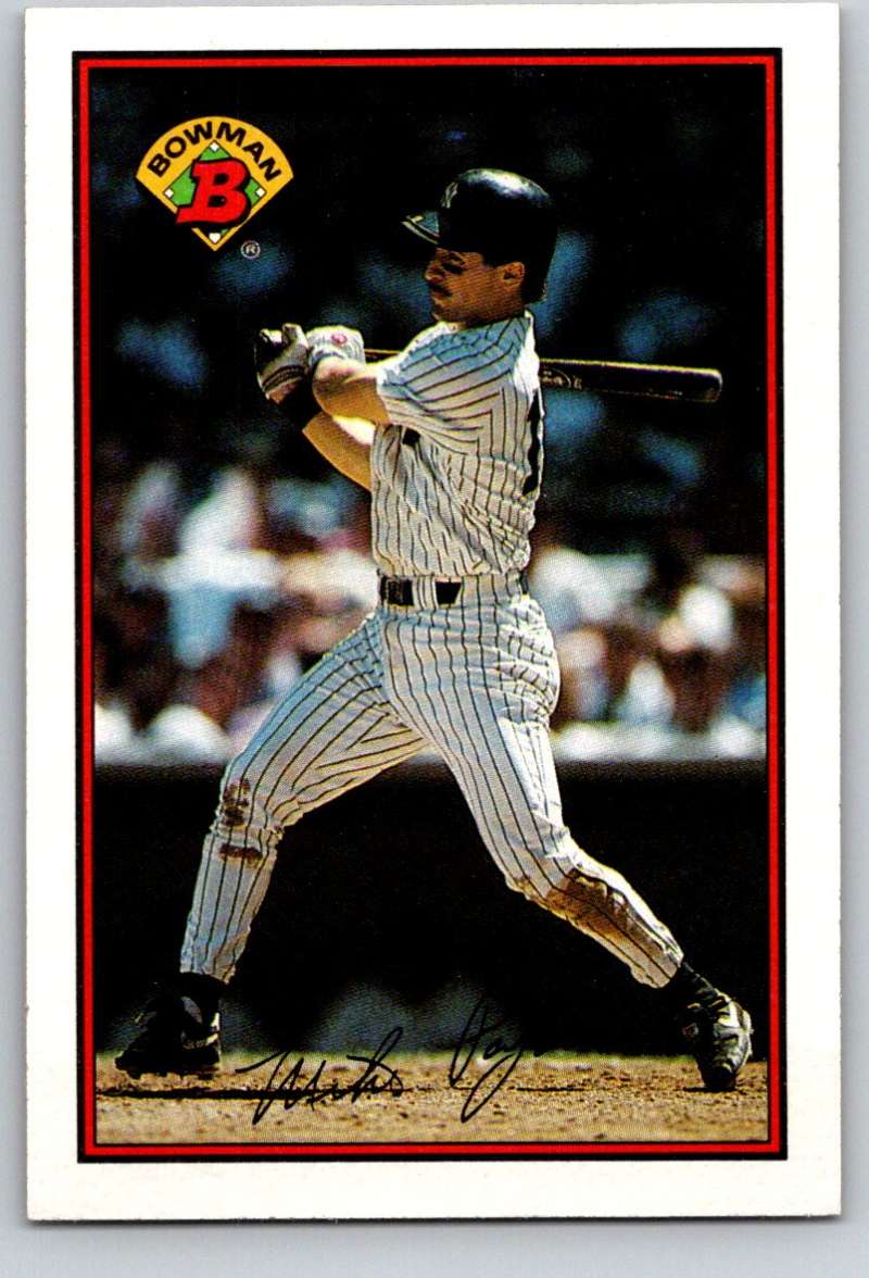 1989 Bowman #175 Mike Pagliarulo Yankees MLB Baseball Image 1