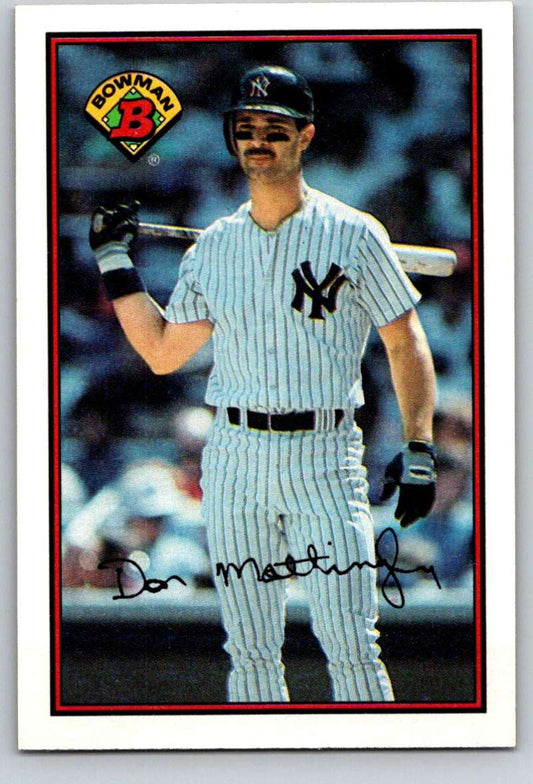 1989 Bowman #176 Don Mattingly Yankees MLB Baseball