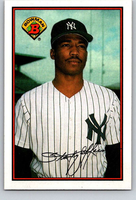 1989 Bowman #180 Stan Jefferson Yankees MLB Baseball