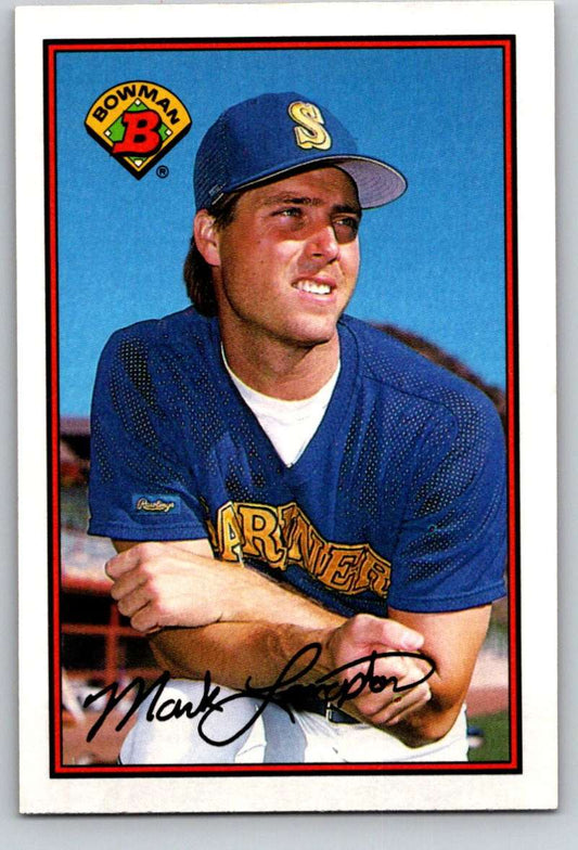 1989 Bowman #205 Mark Langston Mariners MLB Baseball Image 1
