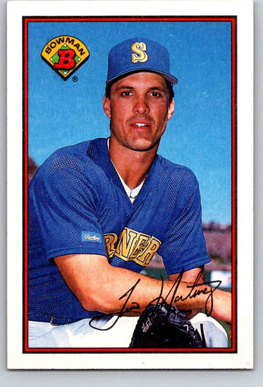 1989 Bowman #211 Tino Martinez RC Rookie Mariners MLB Baseball