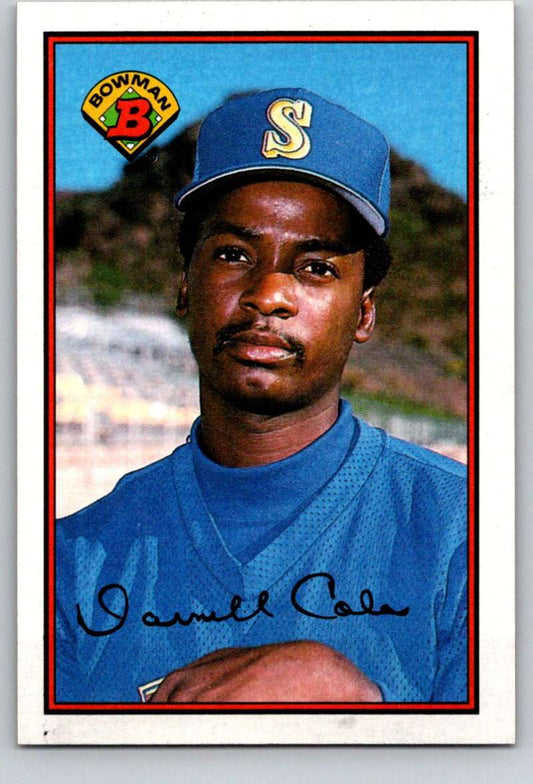 1989 Bowman #217 Darnell Coles Mariners MLB Baseball