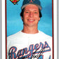 1989 Bowman #221 Drew Hall Rangers MLB Baseball