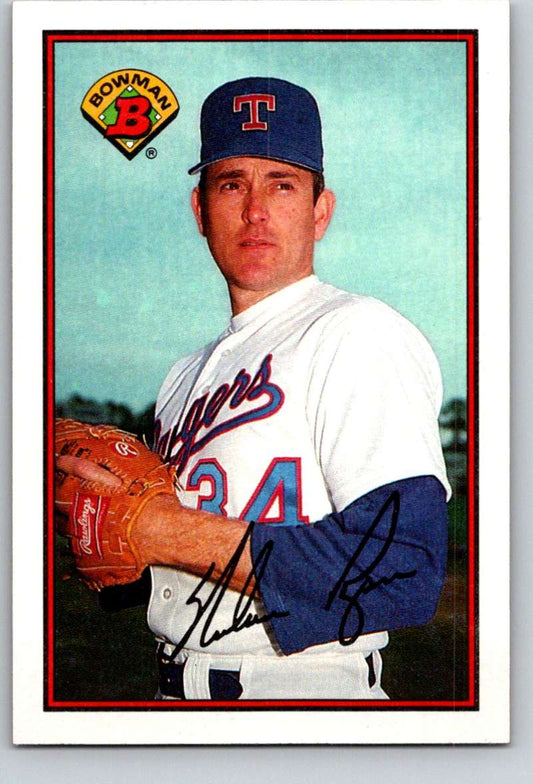 1989 Bowman #225 Nolan Ryan Rangers MLB Baseball
