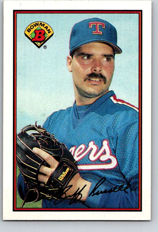 1989 Bowman #226 Jeff Russell Rangers MLB Baseball Image 1