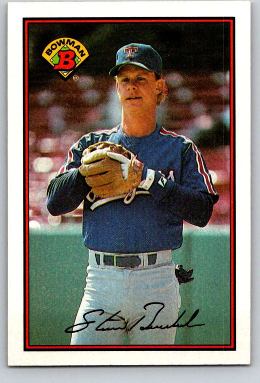 1989 Bowman #232 Steve Buechele Rangers MLB Baseball Image 1