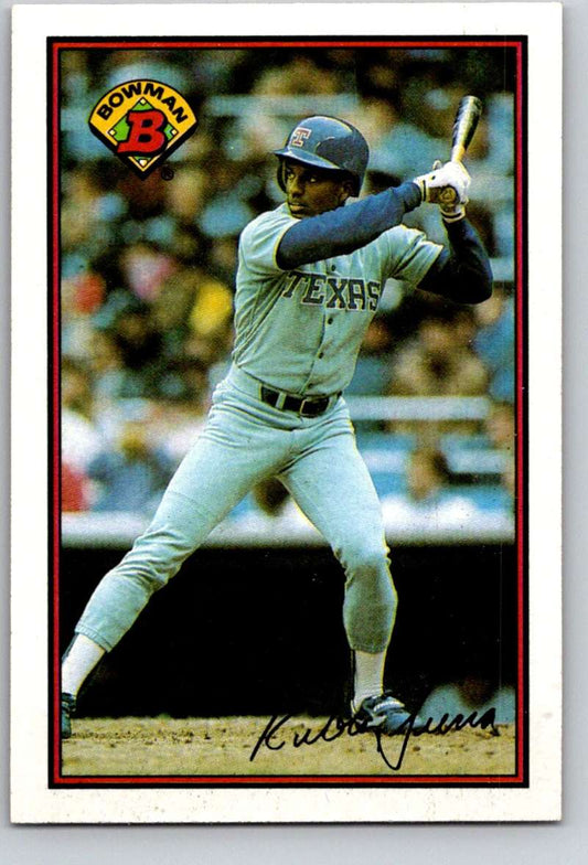 1989 Bowman #235 Ruben Sierra Rangers MLB Baseball Image 1