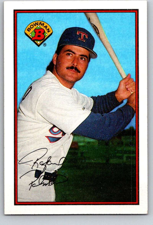 1989 Bowman #237 Rafael Palmeiro Rangers MLB Baseball