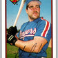 1989 Bowman #238 Pete Incaviglia Rangers MLB Baseball Image 1