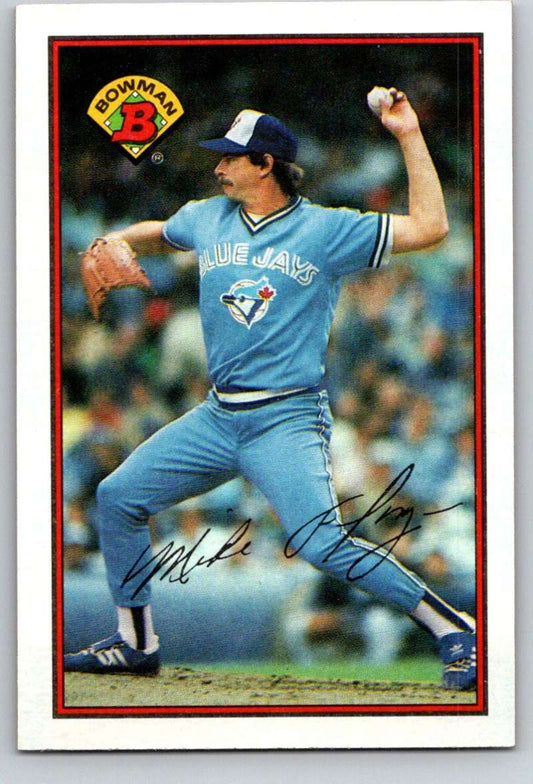 1989 Bowman #241 Mike Flanagan Blue Jays MLB Baseball Image 1