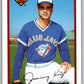 1989 Bowman #243 Jimmy Key Blue Jays MLB Baseball Image 1