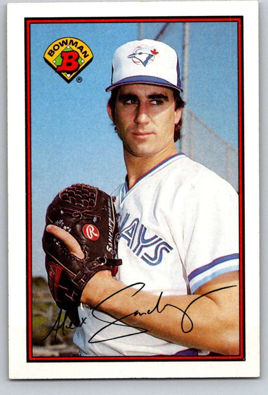 1989 Bowman #245 Alex Sanchez RC Rookie Blue Jays MLB Baseball Image 1