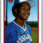 1989 Bowman #254 Tony Fernandez Blue Jays MLB Baseball Image 1