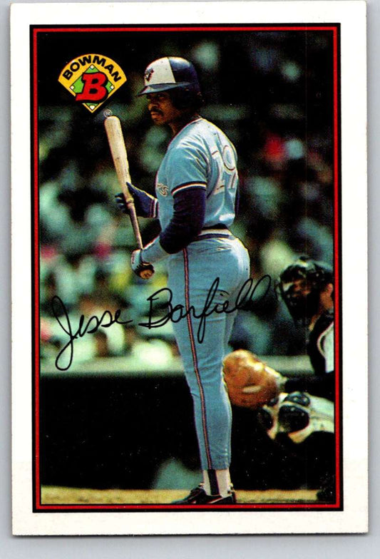 1989 Bowman #257 Jesse Barfield Blue Jays MLB Baseball