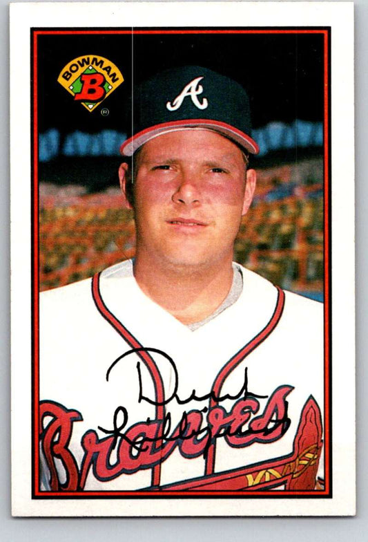 1989 Bowman #264 Derek Lilliquist RC Rookie Braves MLB Baseball Image 1