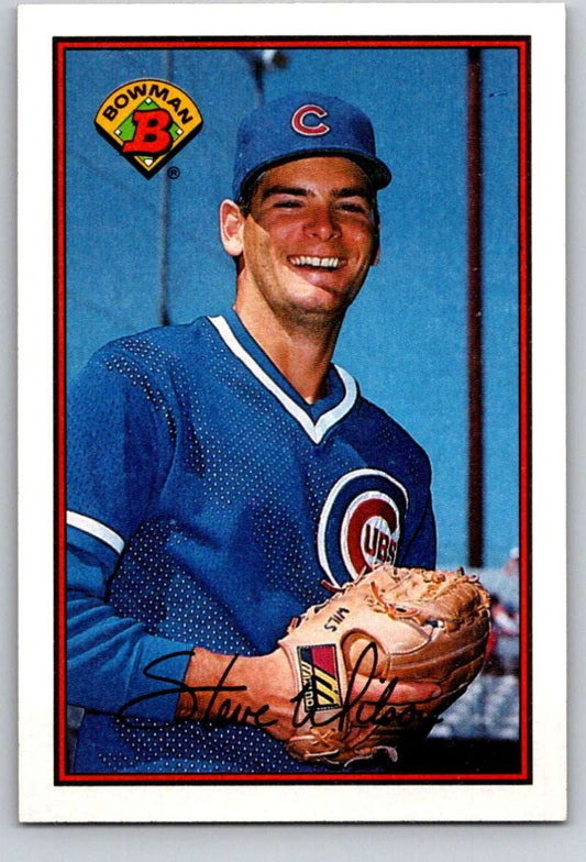 1989 Bowman #280 Steve Wilson RC Rookie Cubs MLB Baseball Image 1