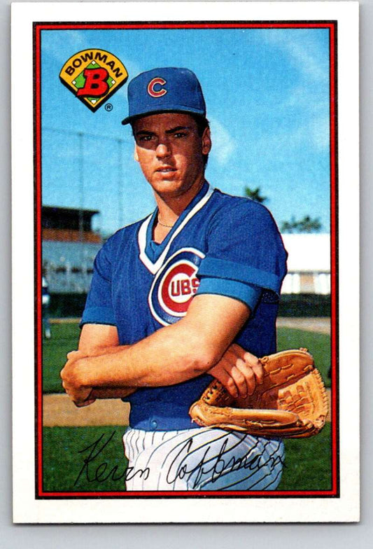 1989 Bowman #282 Kevin Coffman Cubs MLB Baseball