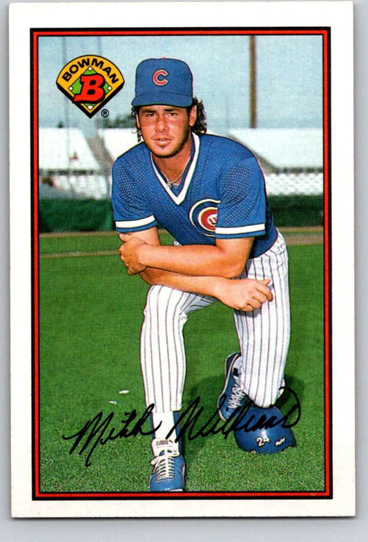 1989 Bowman #283 Mitch Williams Cubs MLB Baseball Image 1