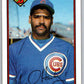 1989 Bowman #286 Mike Harkey RC Rookie Cubs MLB Baseball Image 1