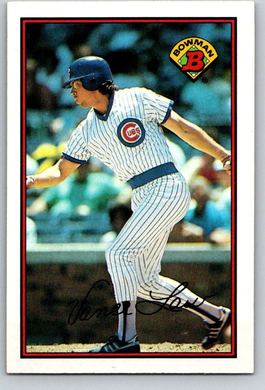 1989 Bowman #293 Vance Law Cubs MLB Baseball Image 1