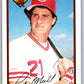 1989 Bowman #313 Paul O'Neill Reds MLB Baseball Image 1