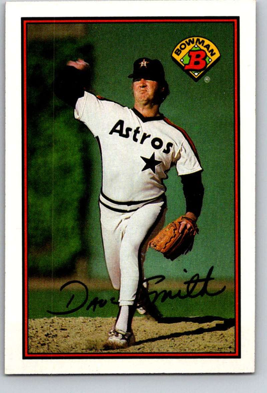 1989 Bowman #317 Dave Smith Astros MLB Baseball