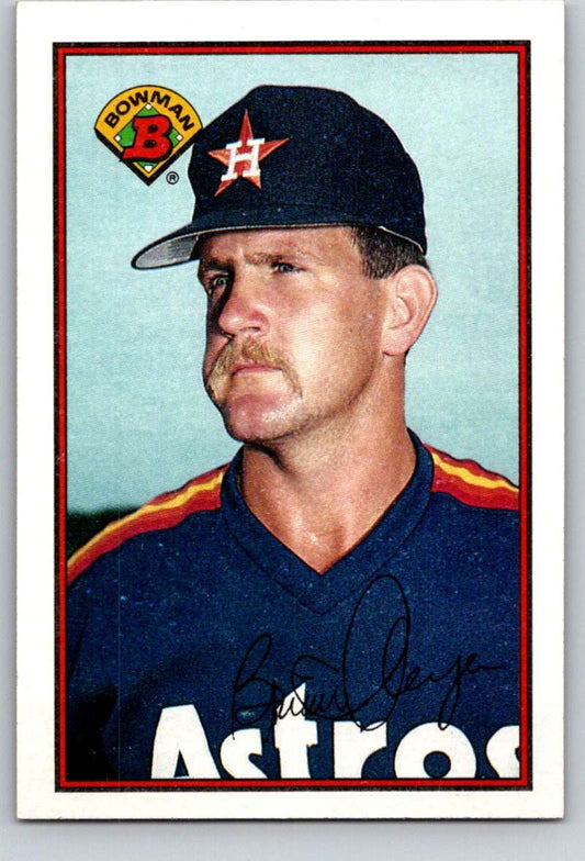 1989 Bowman #319 Brian Meyer RC Rookie Astros MLB Baseball Image 1