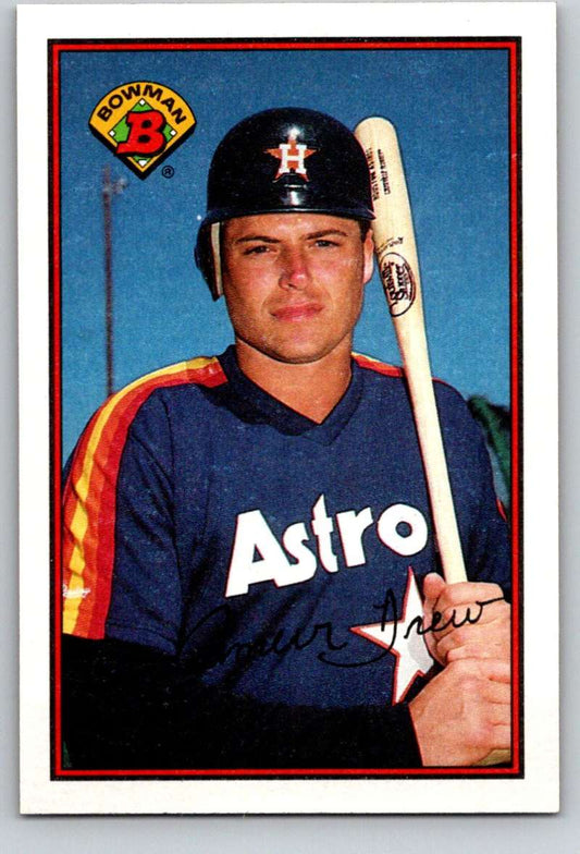 1989 Bowman #334 Cameron Drew RC Rookie Astros MLB Baseball