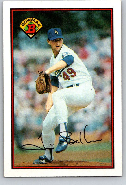 1989 Bowman #336 Tim Belcher Dodgers MLB Baseball