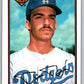 1989 Bowman #340 Bill Bene RC Rookie Dodgers MLB Baseball Image 1