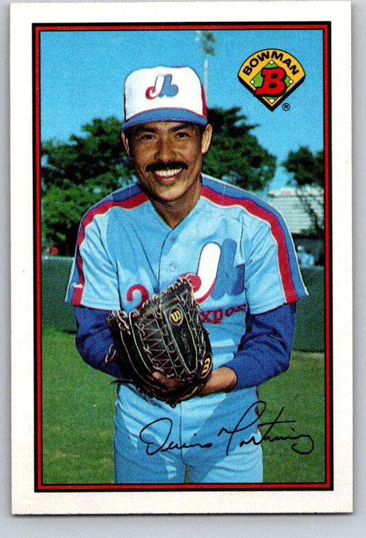 1989 Bowman #359 Dennis Martinez Expos MLB Baseball Image 1