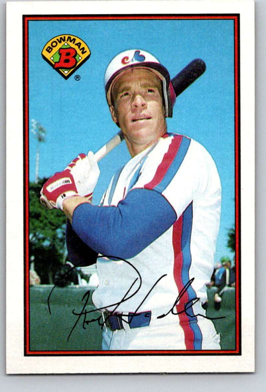1989 Bowman #364 Rex Hudler Expos MLB Baseball Image 1