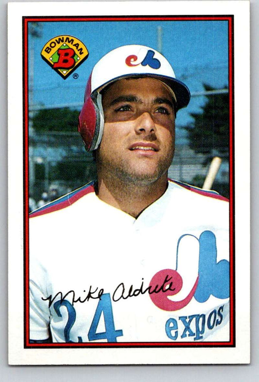 1989 Bowman #368 Mike Aldrete Expos MLB Baseball Image 1