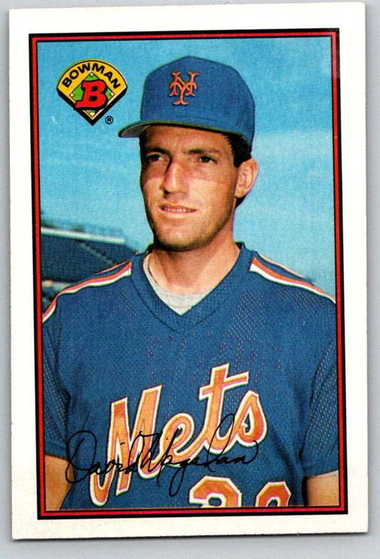 1989 Bowman #384 Dave Magadan Mets MLB Baseball Image 1
