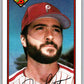 1989 Bowman #390 Jeff Parrett Phillies MLB Baseball Image 1