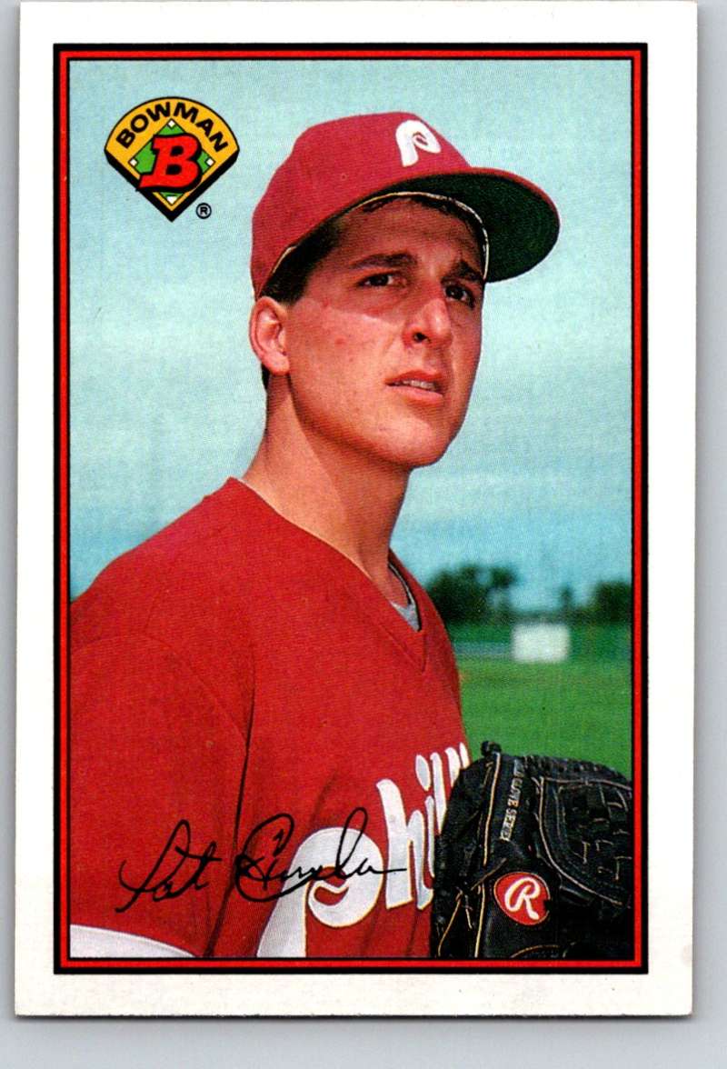 1989 Bowman #398 Pat Combs RC Rookie Phillies MLB Baseball Image 1
