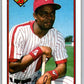 1989 Bowman #408 Curt Ford Phillies MLB Baseball Image 1