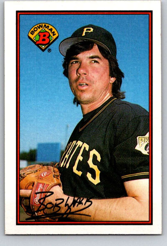 1989 Bowman #409 Bob Walk Pirates MLB Baseball Image 1