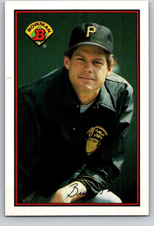 1989 Bowman #415 Brian Fisher Pirates MLB Baseball Image 1
