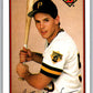 1989 Bowman #420 Austin Manahan RC Rookie Pirates MLB Baseball